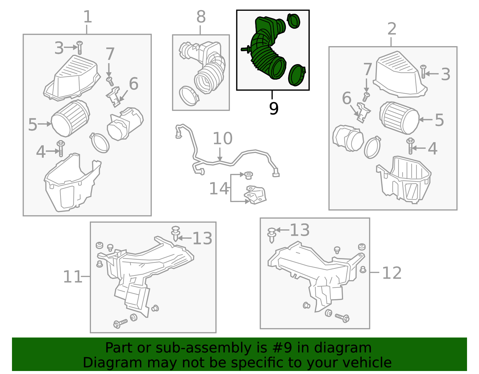 F Duct - GM (84024039)