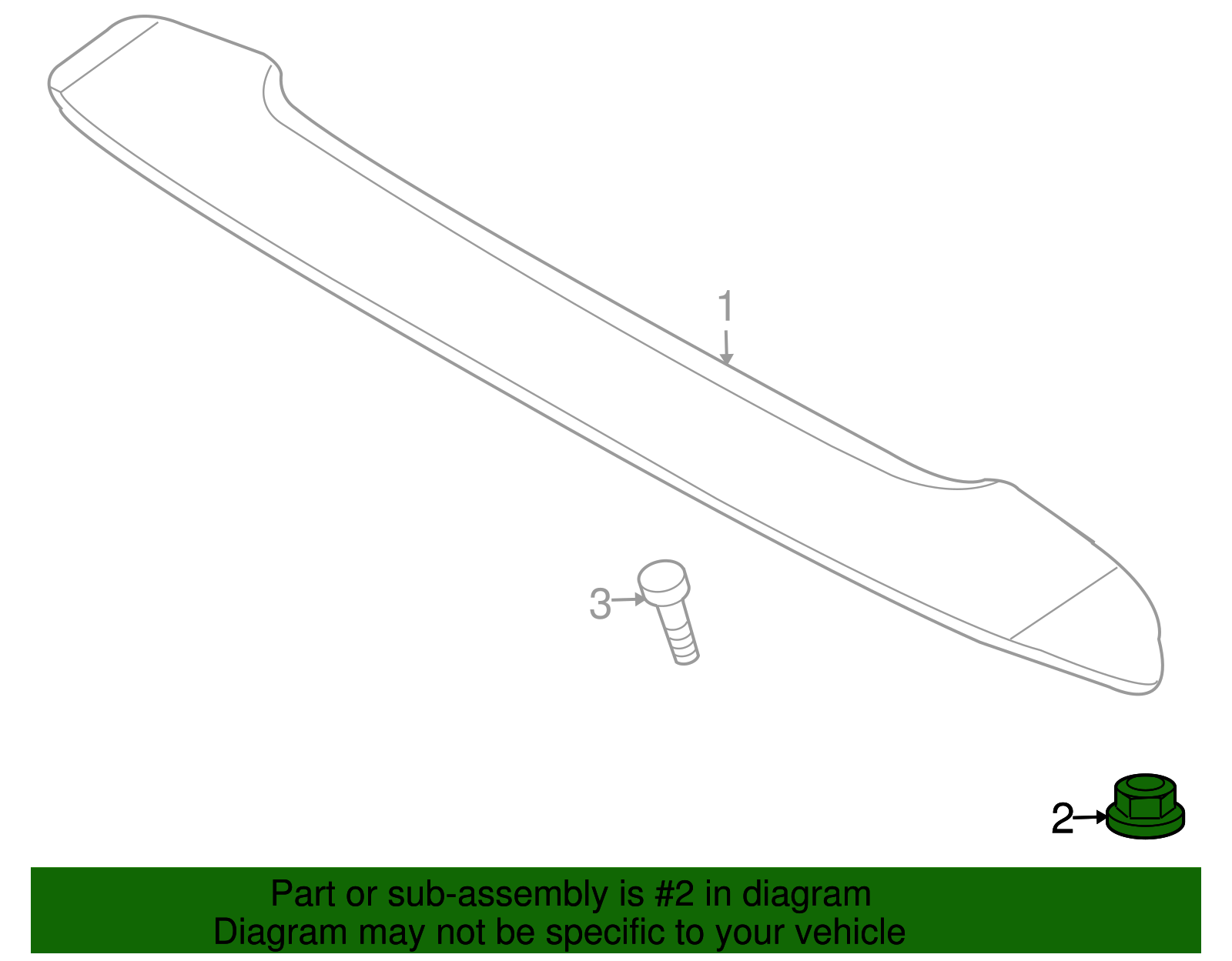 Multi-Purpose Nut - GM (94515215)