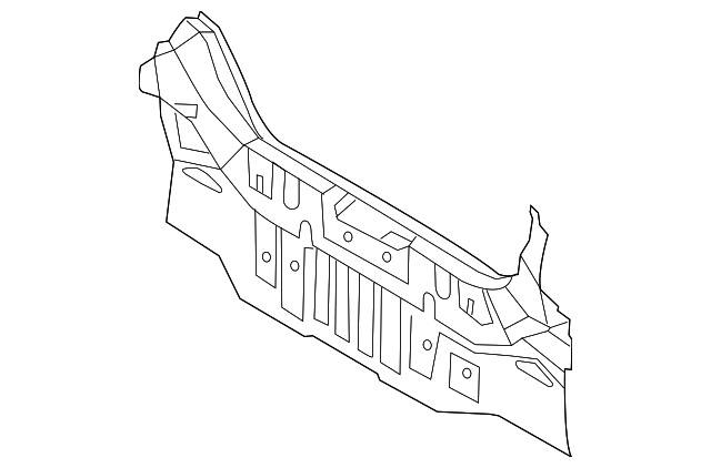 Back Body Pillar Inner Lower Panel - GM (96980158)