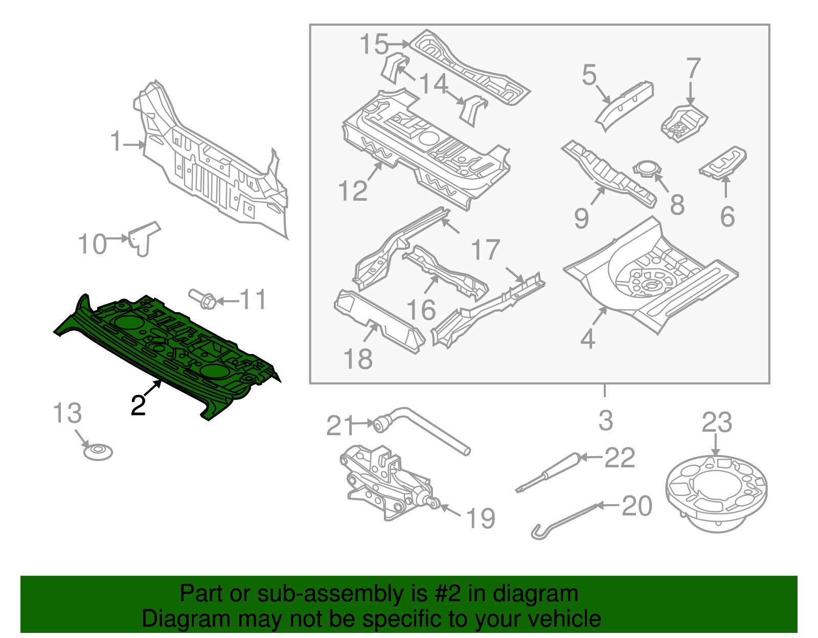 Rear Window Panel - GM (96648463)