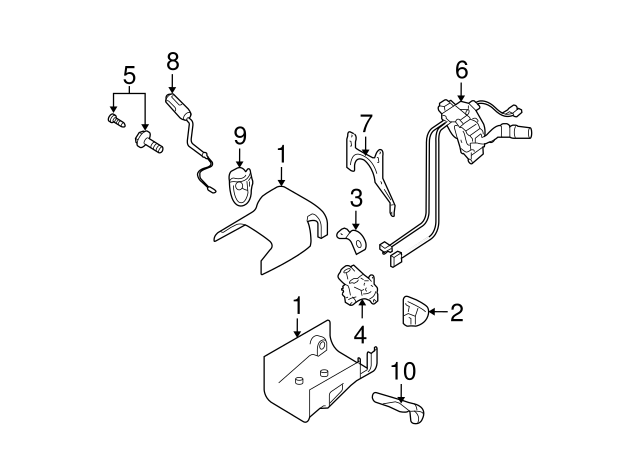Genuine GM 89022365 Ignition Lock Cylinder