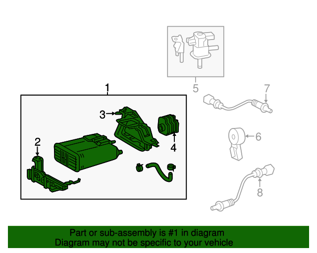 777400R020 Vapor Canister 20132018 Toyota RAV4 OEM Parts To You