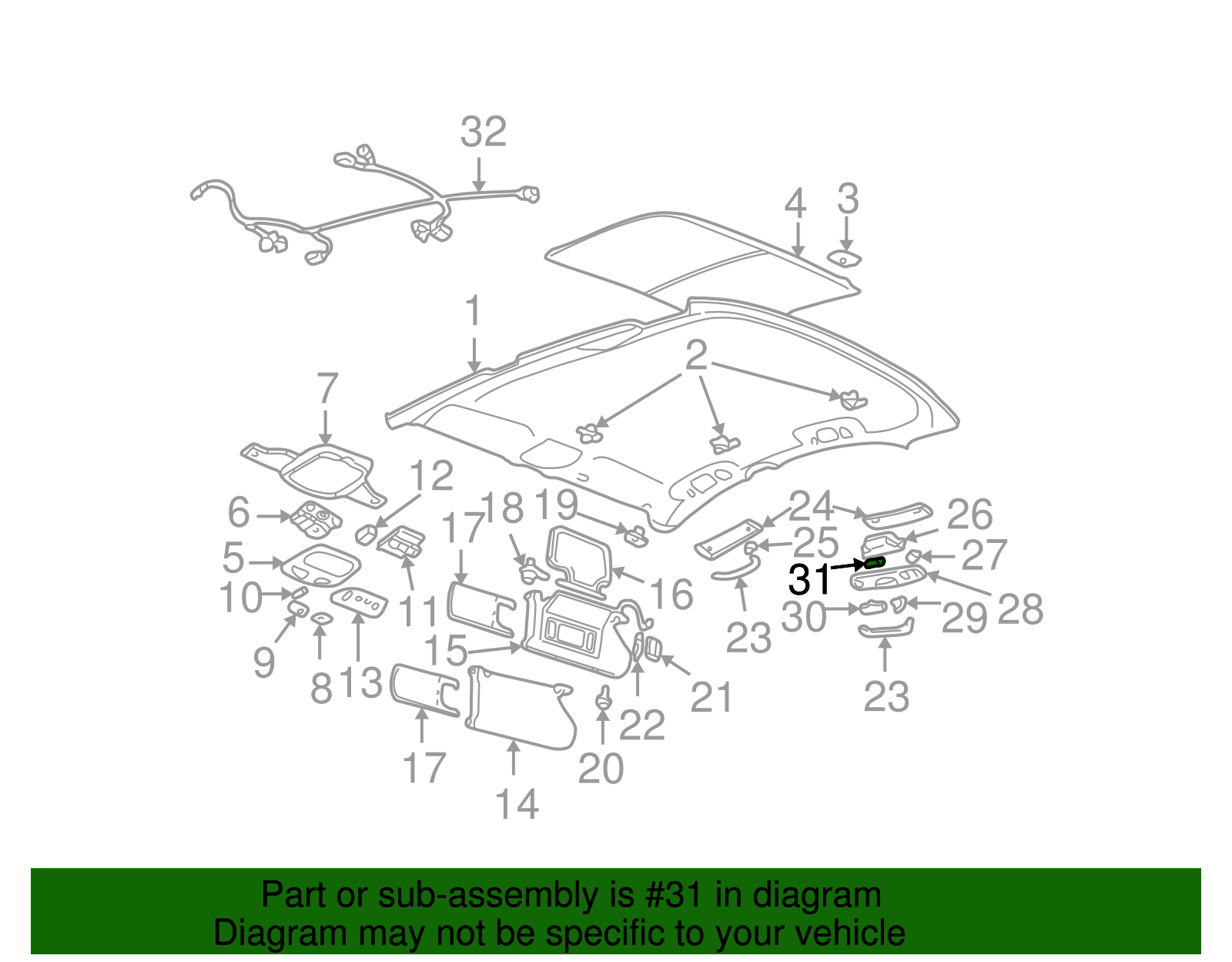 Multi-Purpose Light Bulb - GM (12450074)