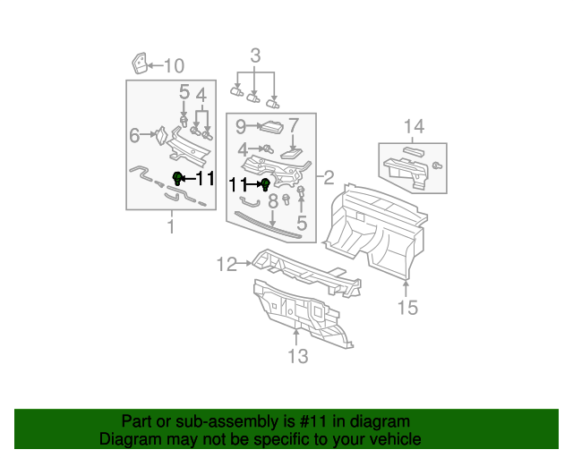 76810-SEA-A01 - Washer Nozzle 2007-2008 Honda Fit | Honda Parts Online