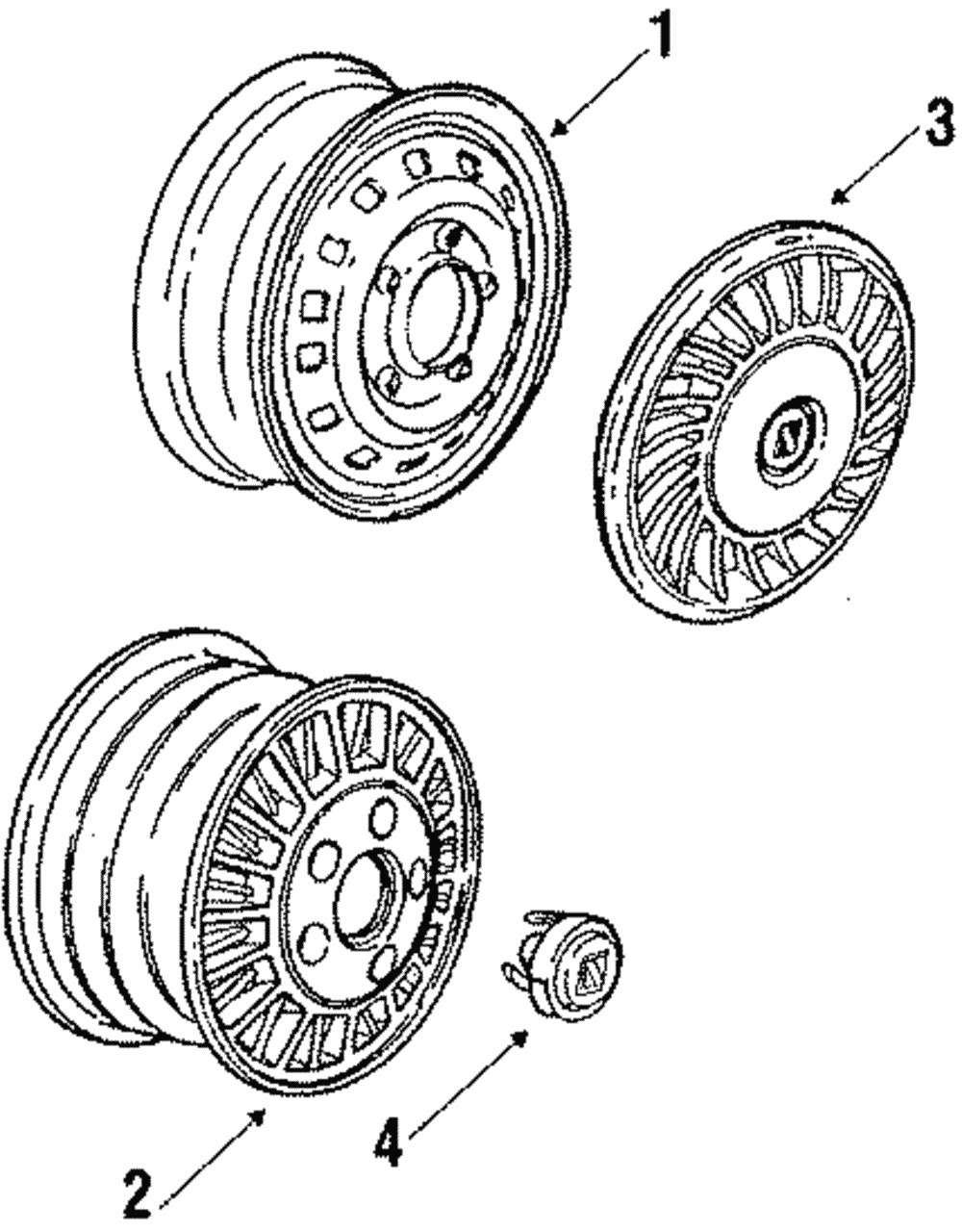 Wheel, Steel - GM (9591660)
