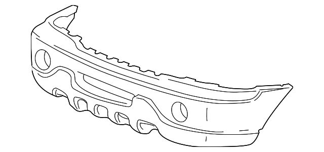 Bumper Cover - Ford (YL7Z-17D957-AA)