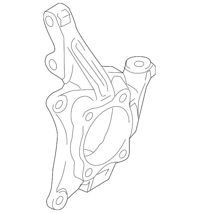 3870A197 Steering Knuckle 20182023 Mitsubishi Eclipse Cross