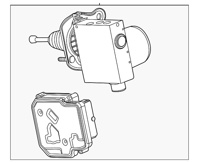 2020 Buick Encore GX Electronic Traction Control Brake Pressure 