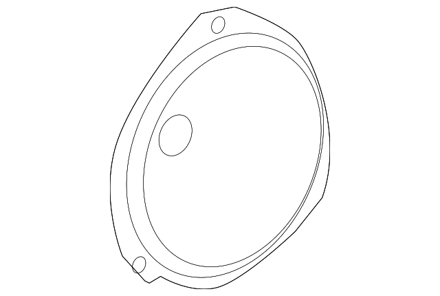 Speaker Assembly, Rdo Rear S/D Lower - GM (90586405)