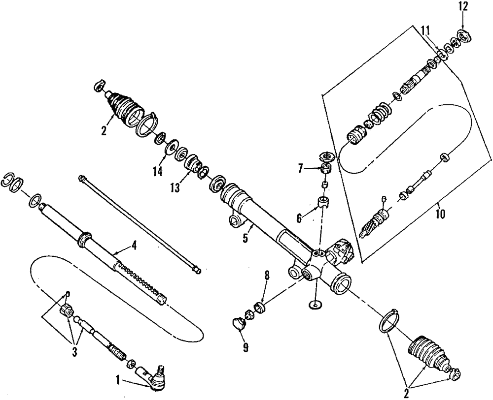 Yoke & Spring - Ford (E8DZ-3F515-A)