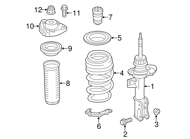 242-321-04-04 - Coil Spring 2015-2020 Mercedes-Benz | AutoNationParts.com