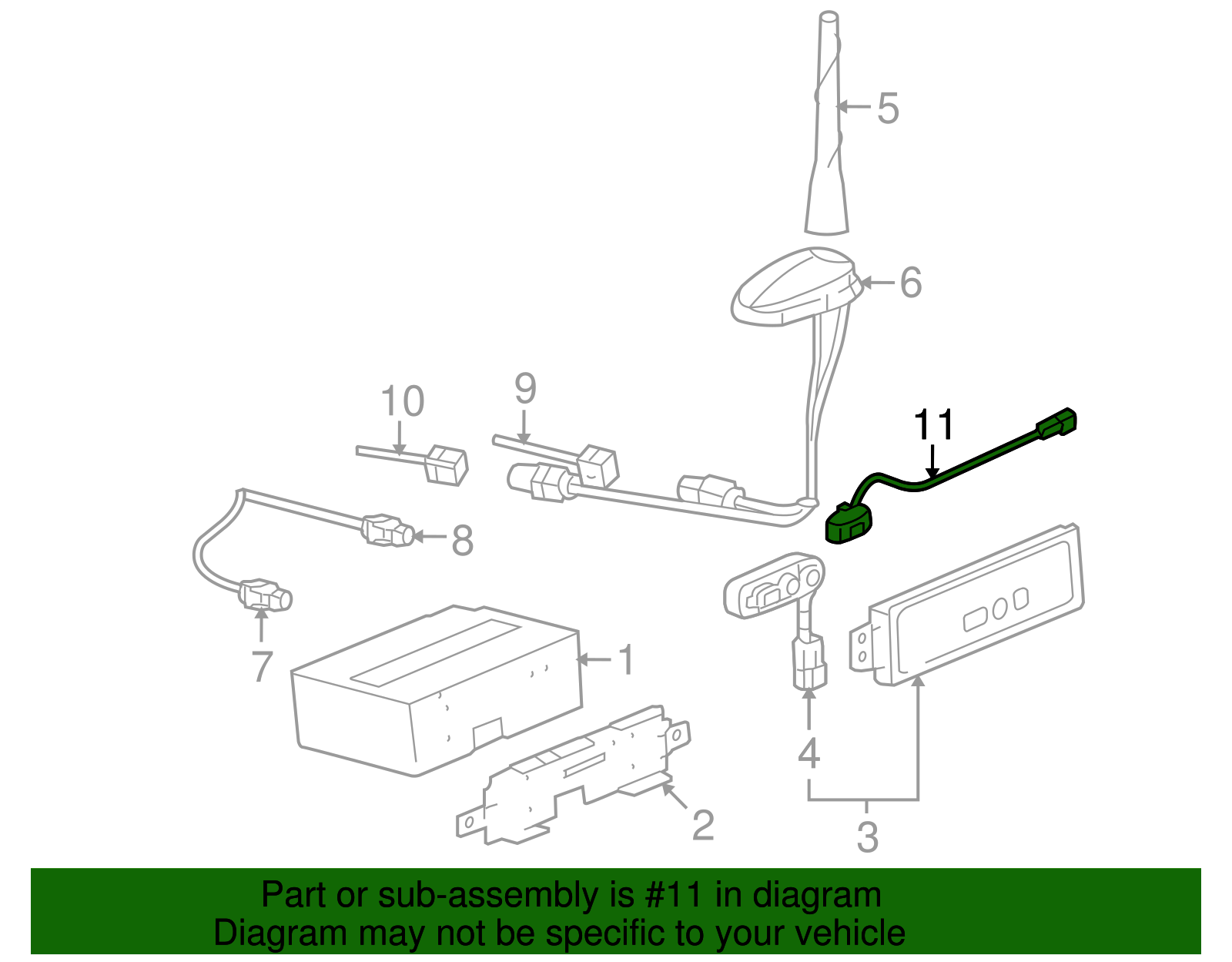 Mobile Telephone Microphone - GM (15247279)