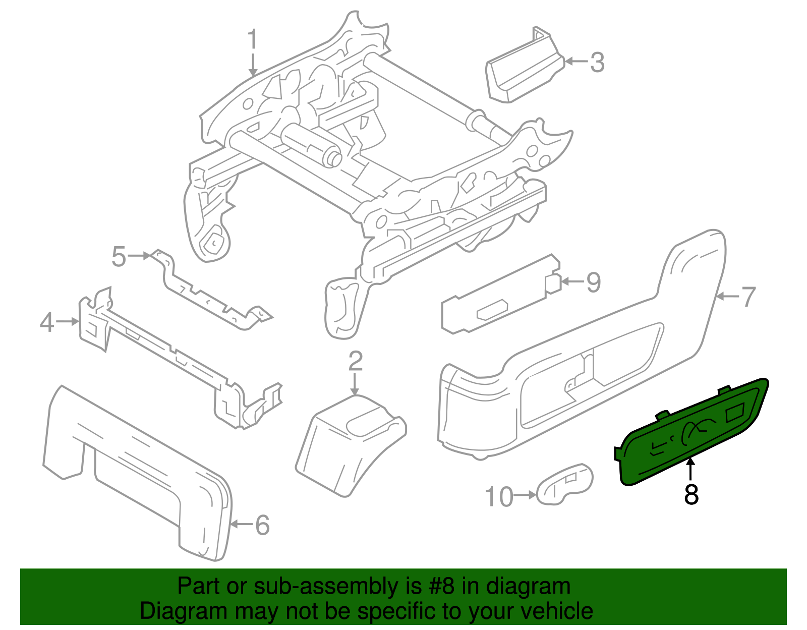 Switch Housing - Ford (GL7Z-14A706-BC)