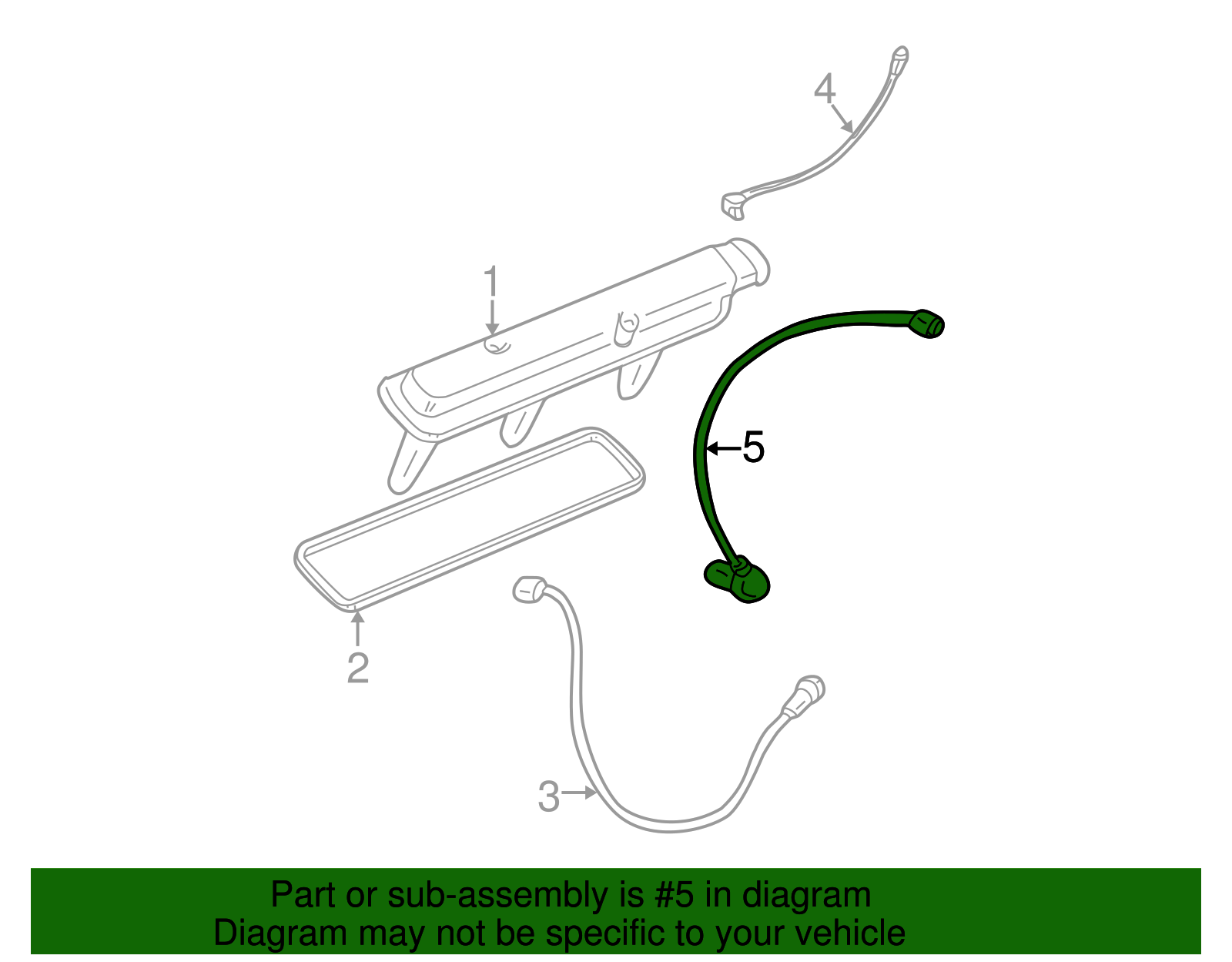 Engine Crankshaft Position Sensor - GM (90494182)