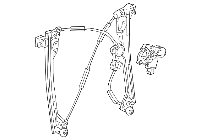 Window Regulator - GM (87847533)