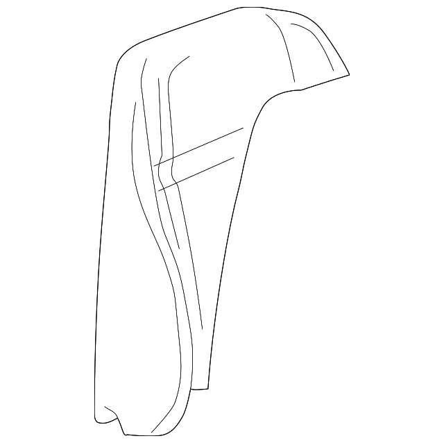 Pad Assembly, D/Seat Black Cushion - GM (88897353)