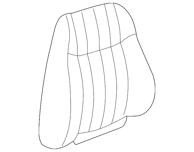 Cover Assembly, D/Seat Black Cushion     *Med Gray  *Gray - GM (88897359)