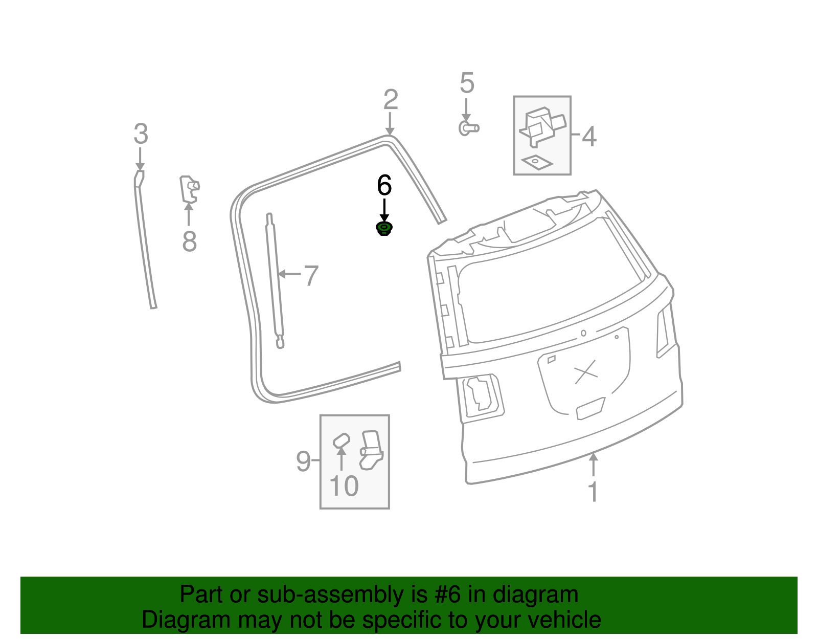 Multi-Purpose Nut - GM (11516747)
