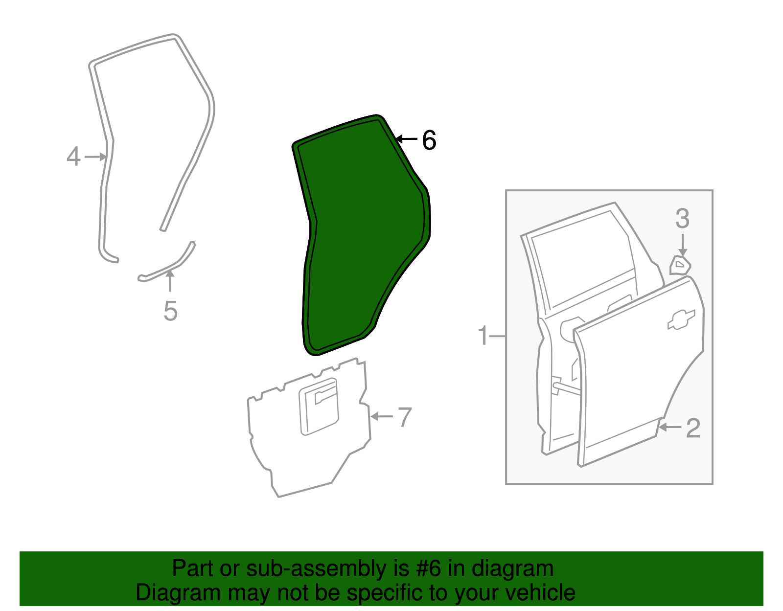 Weatherstrip - GM (96832712)