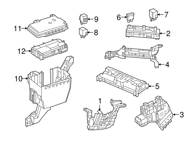 Multi-Purpose Fuse - 2012-2023 Mercedes-Benz (000000-007653-64 