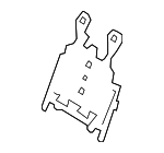 Front Genuine Hyundai 88700-2S100-TMW Seat Headrest Assembly