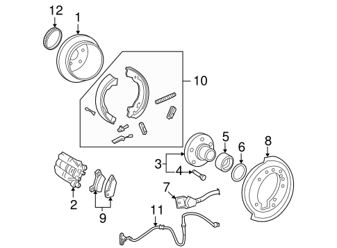 Anti-Lock Brakes for 2003 Ford Explorer #2