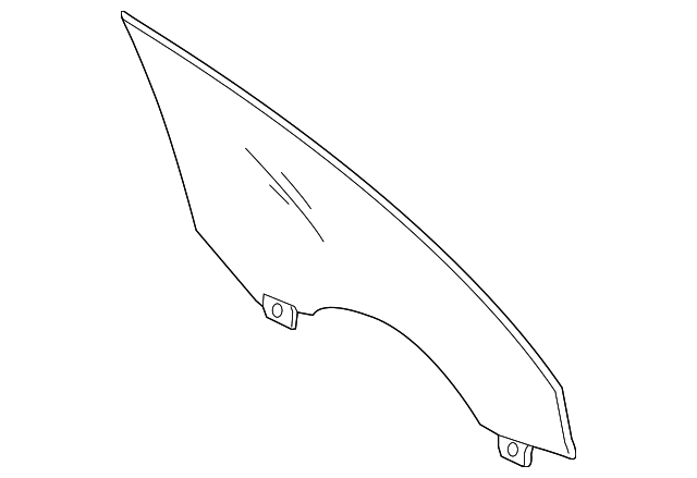 Door Glass - Ford (GD9Z-5421411-A)