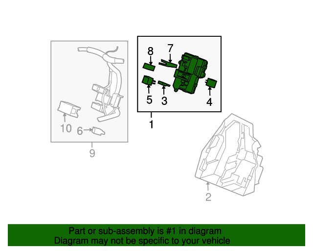 20082013 GM Body Control Module 20934684
