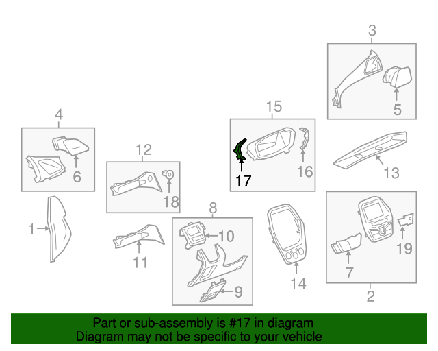 20172018 Chevrolet Spark Summit White Driver Side Instrument Panel