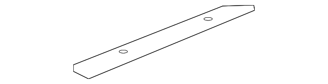 Passenger Side Center Pillar Lower Baffle - GM (84077324)