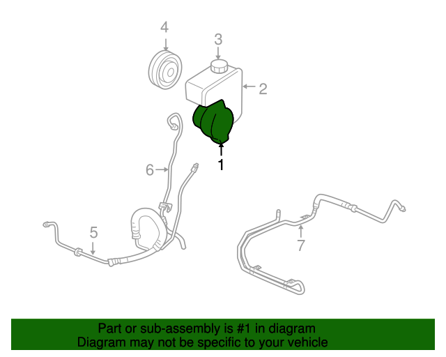 19369073 Power Steering Pump 20052008 GM GMPartsNow