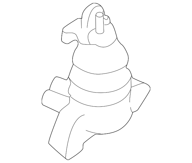 Genuine Side Mount for 20012006 Hyundai Santa Fe Part 2181026500