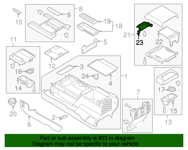 20152021 Ford OEM Lock Assembly Glove Compartment KC3Z2506072BC