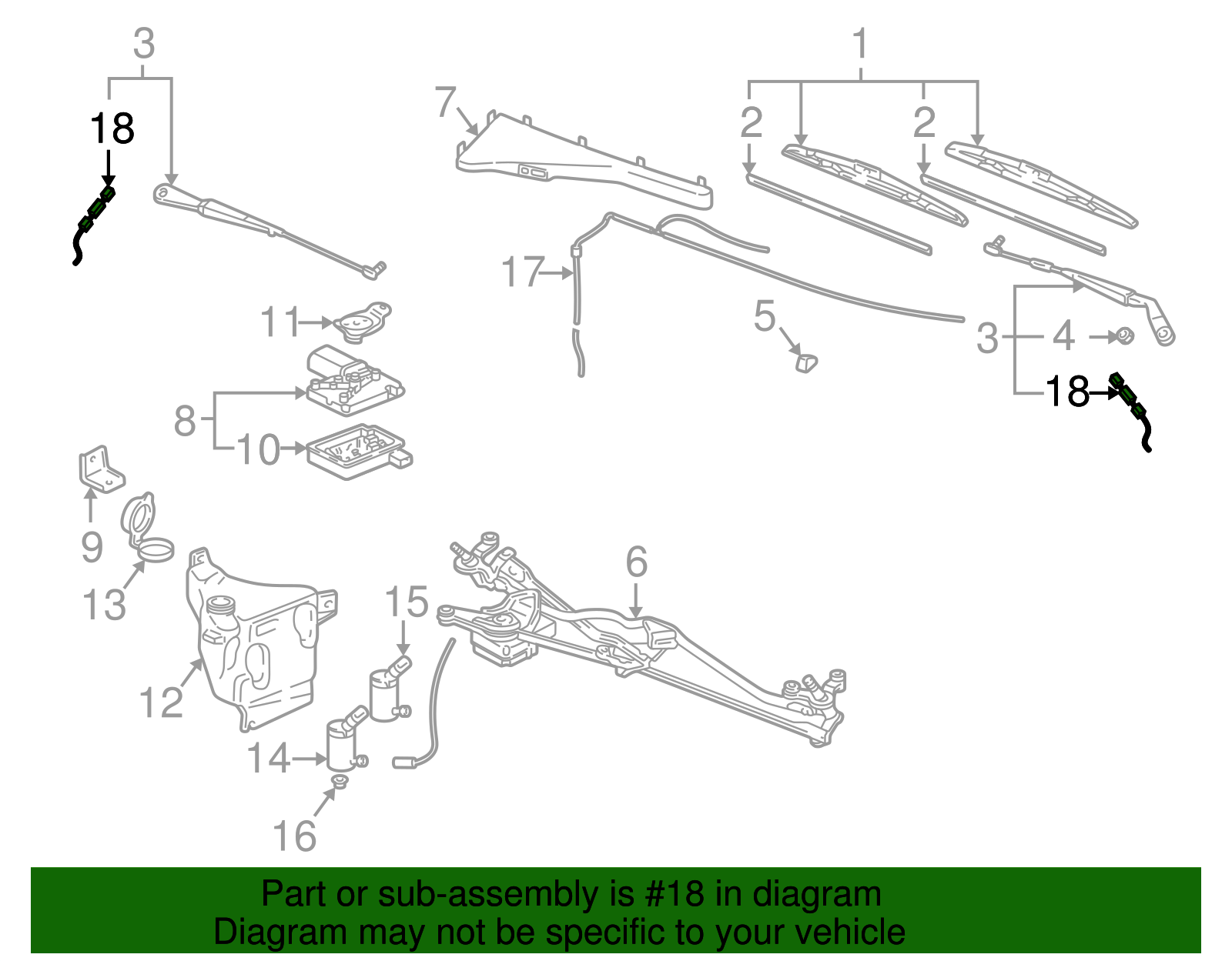 Hose Assembly, Wswa Noz - GM (12369152)