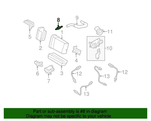 Kia 20012023 Kia PCV Valve 2674032804 KIA Parts Hub Kia parts near