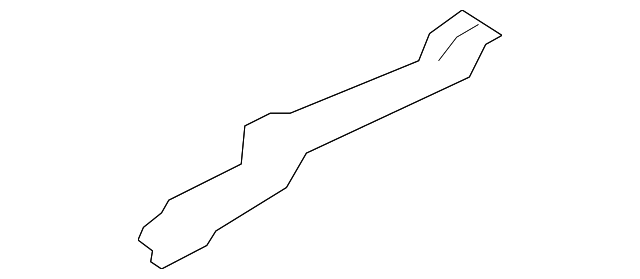 Driver Side Intermediate Floor Panel Reinforcement - GM (15722519)