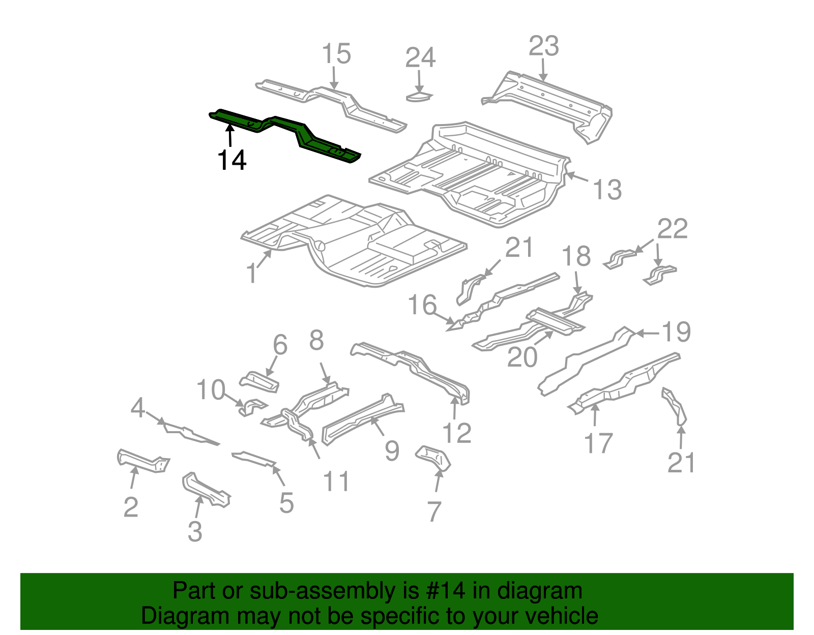 Upper Reinforced - GM (15115548)