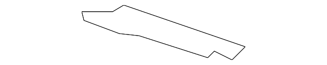 Front Driver Side Floor Panel Filler Panel - GM (15062444)
