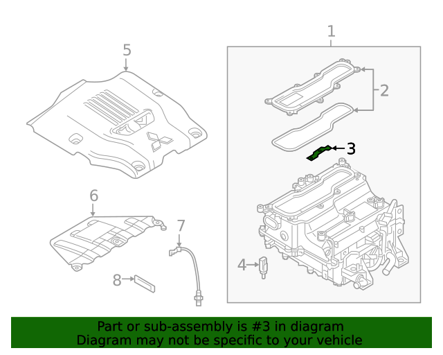20182022 Mitsubishi Outlander PHEV MultiPurpose Fuse 9499D542 Auto