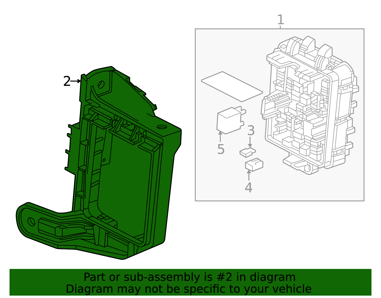 Mount Bracket - GM (87834415)