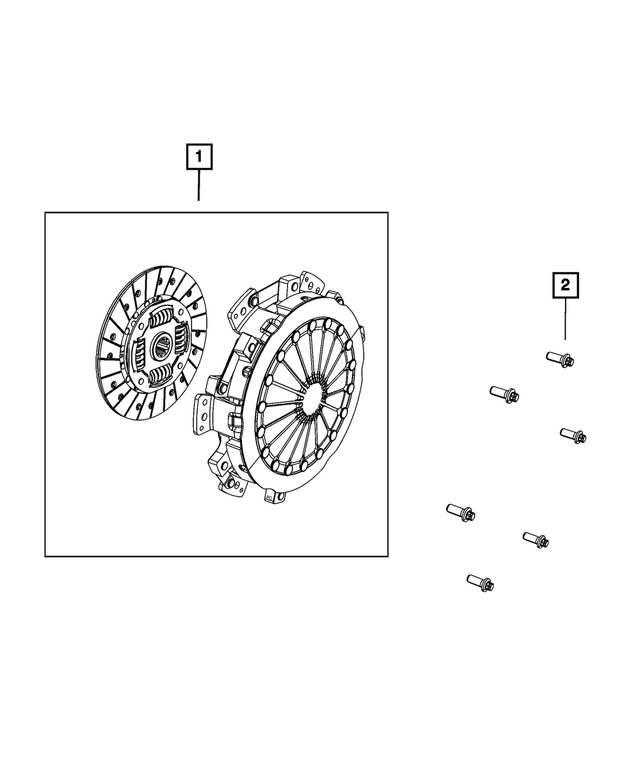 2015-2023 Dodge Challenger Pressure Plate And Disc Clutch Kit  