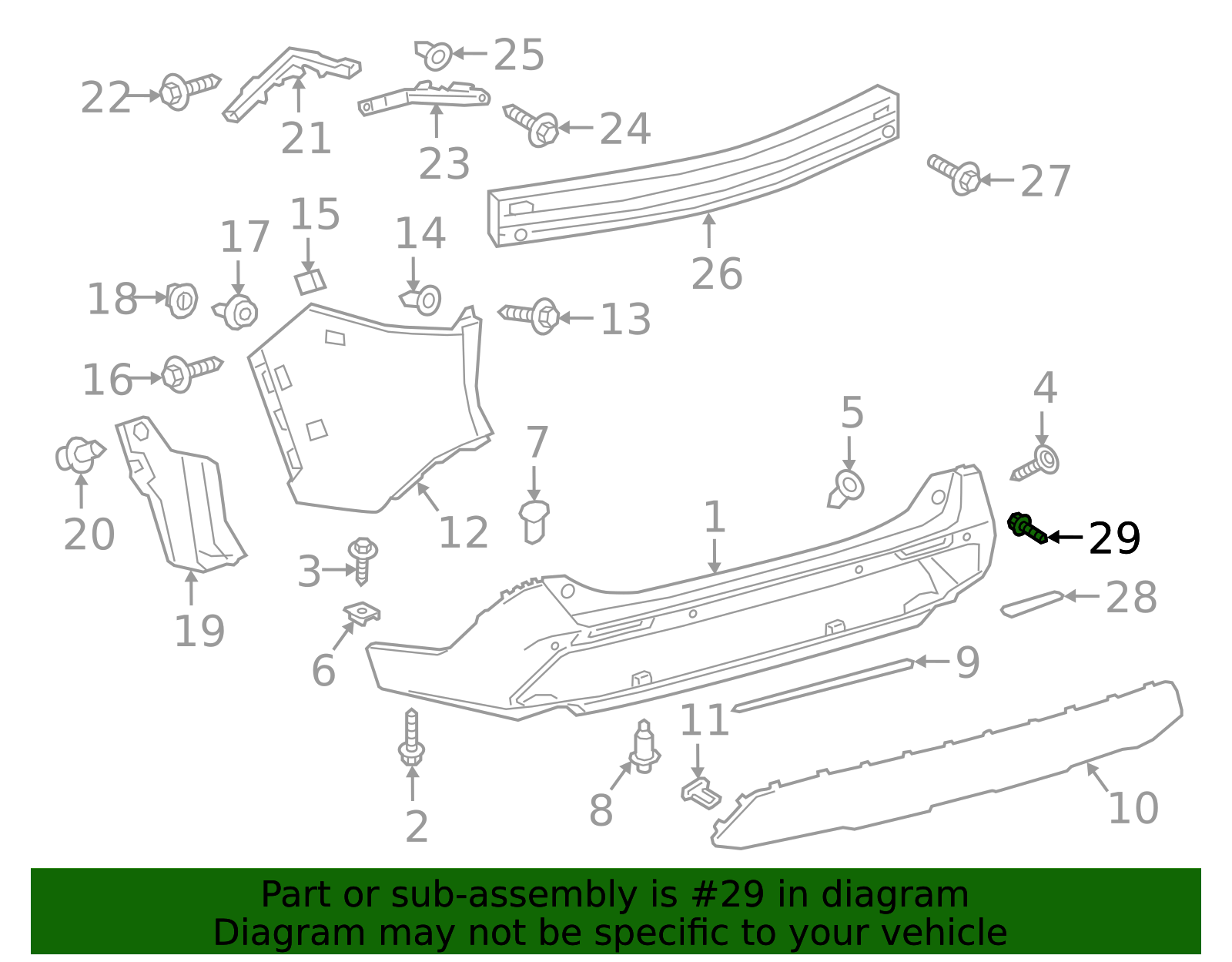 Reflector Screw - Scion (90159-40246)