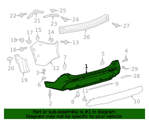 Bumper Cover - 2023-2024 Toyota RAV4 Prime (52159-42958) | Toyota of El ...