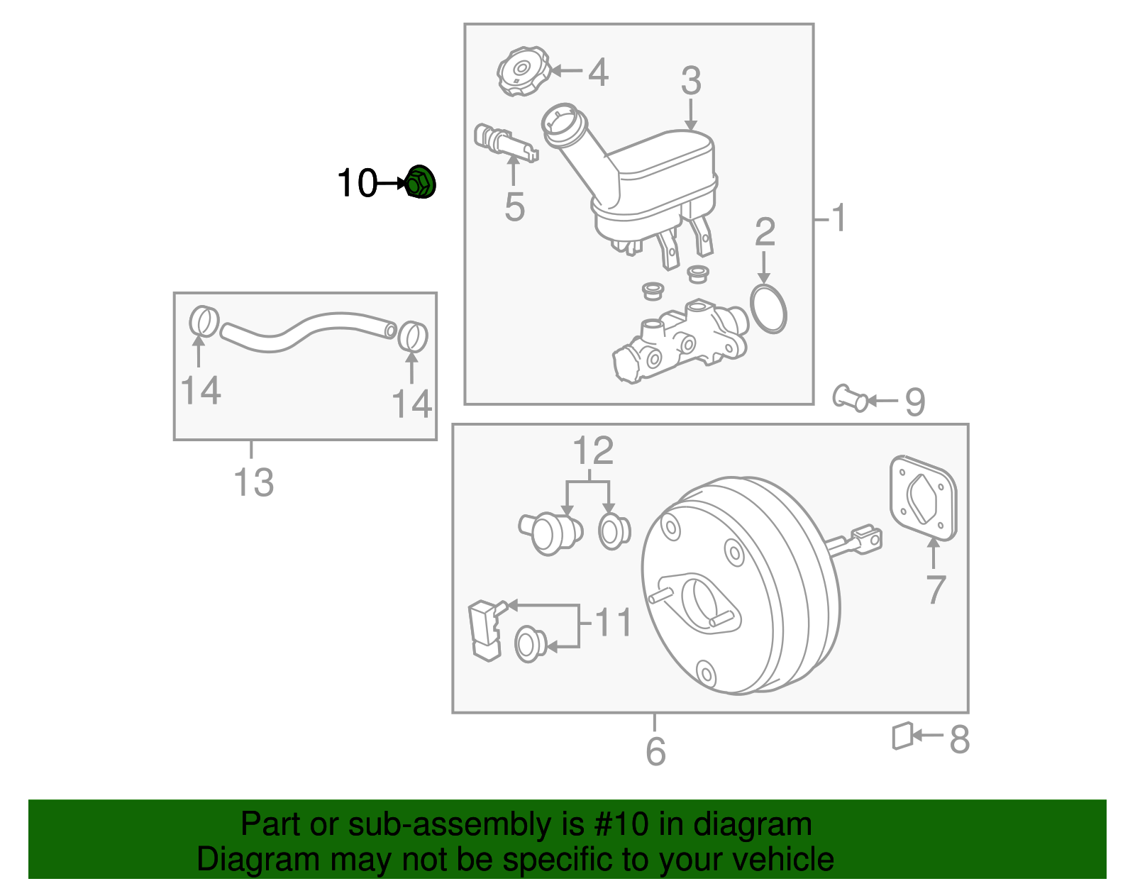 Multi-Purpose Nut - GM (11609280)