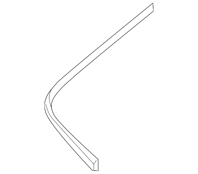 Genuine OEM Molding Bumper Bar Part 9W3Z17C829A Fits 20072011