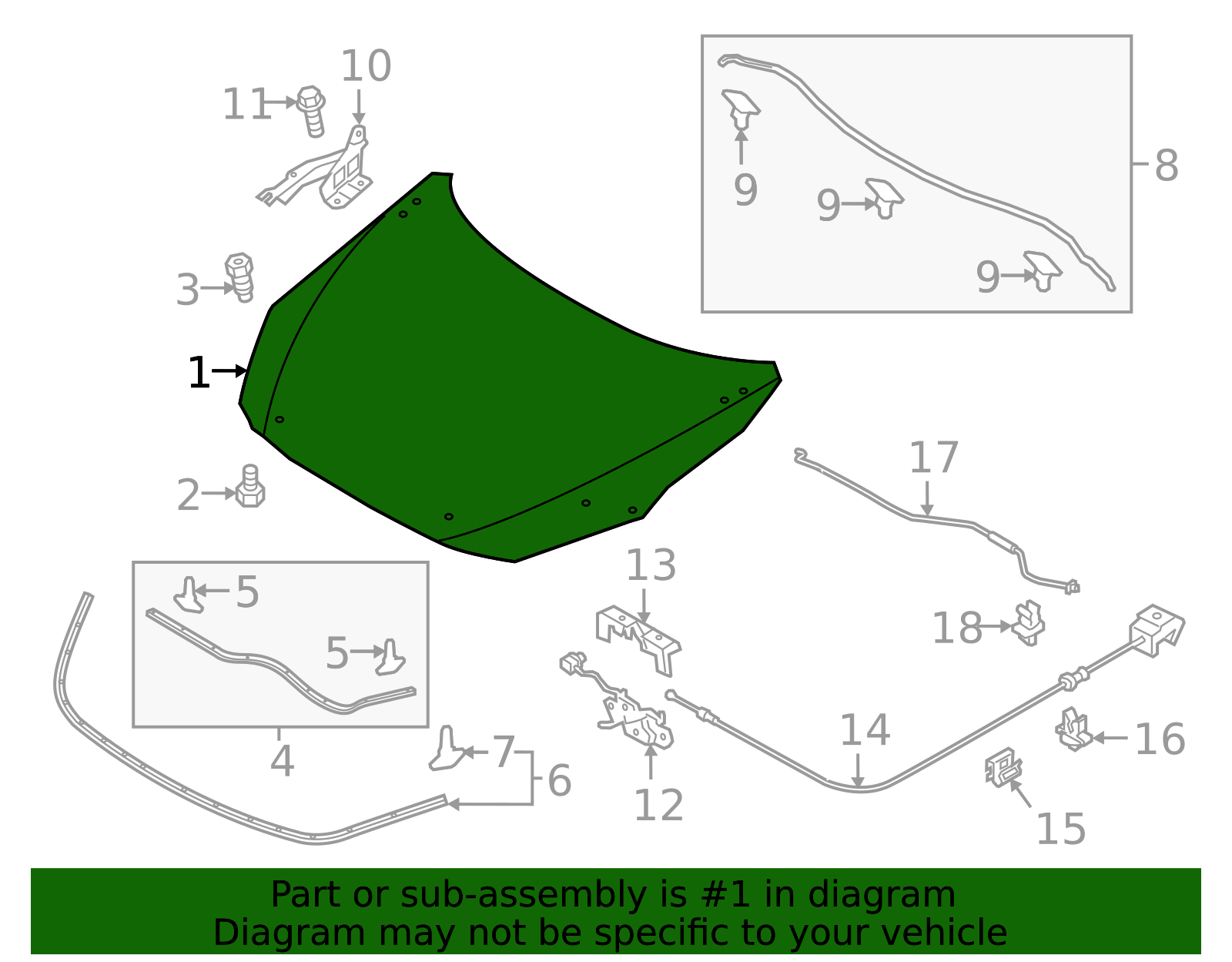 Hood - Scion (53301-WB002)