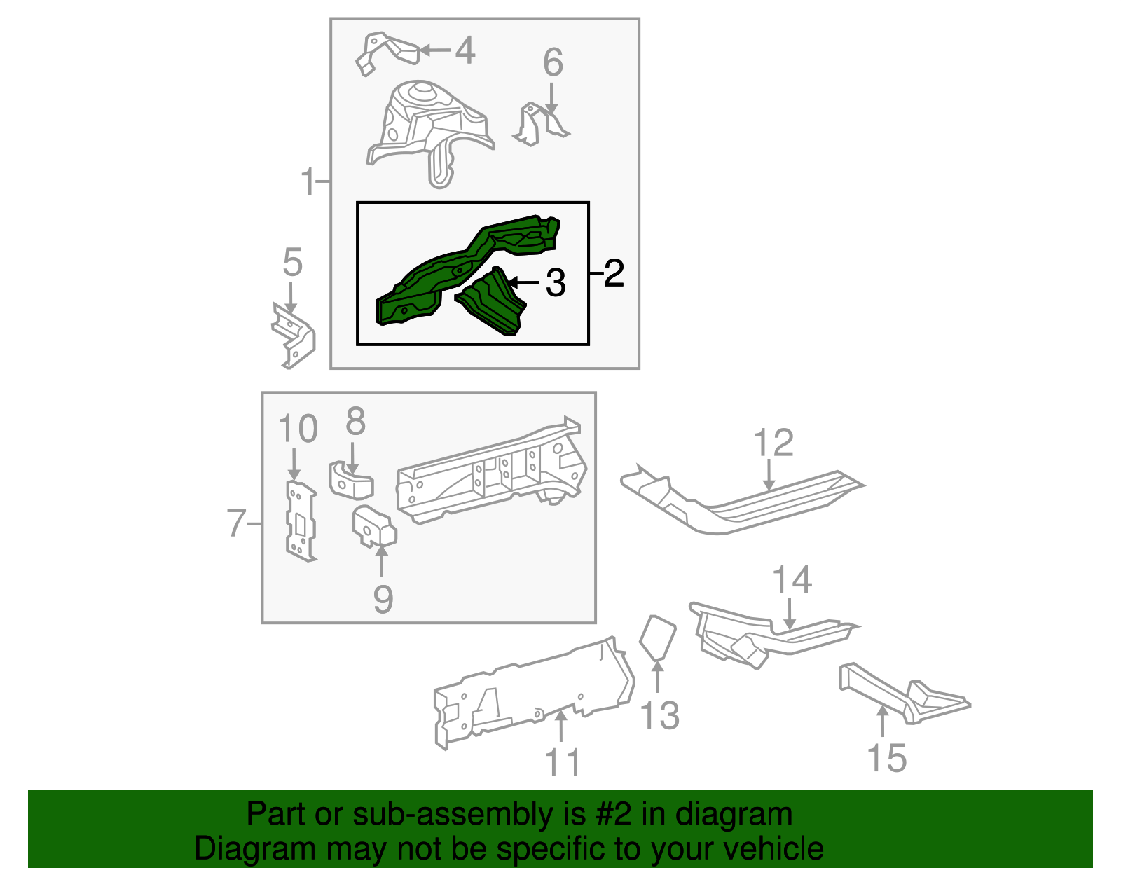 Apron Reinforced - Scion (53708-52030)
