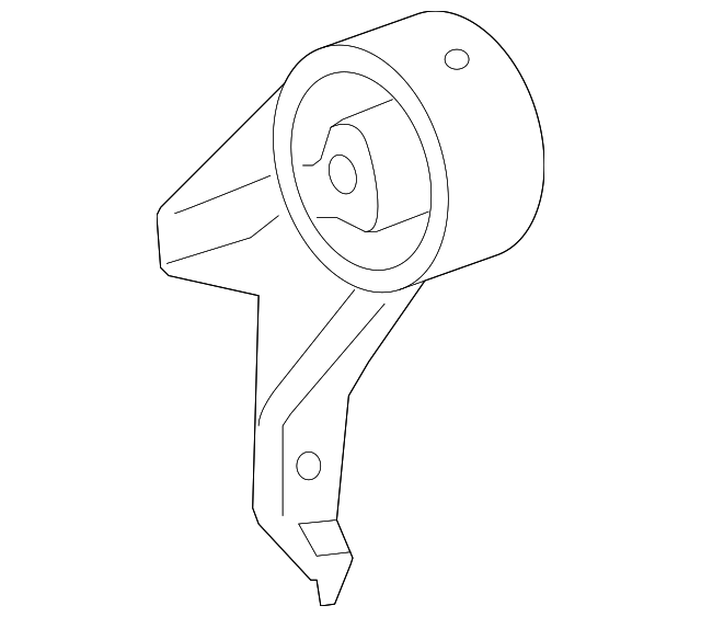 20082012 Chevrolet Malibu Rear Automatic Transmission Mount 25820087