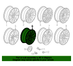 36117842657 - 2011-2016 BMW Wheel, Alloy (36-11-7-842-657) | BMW of ...