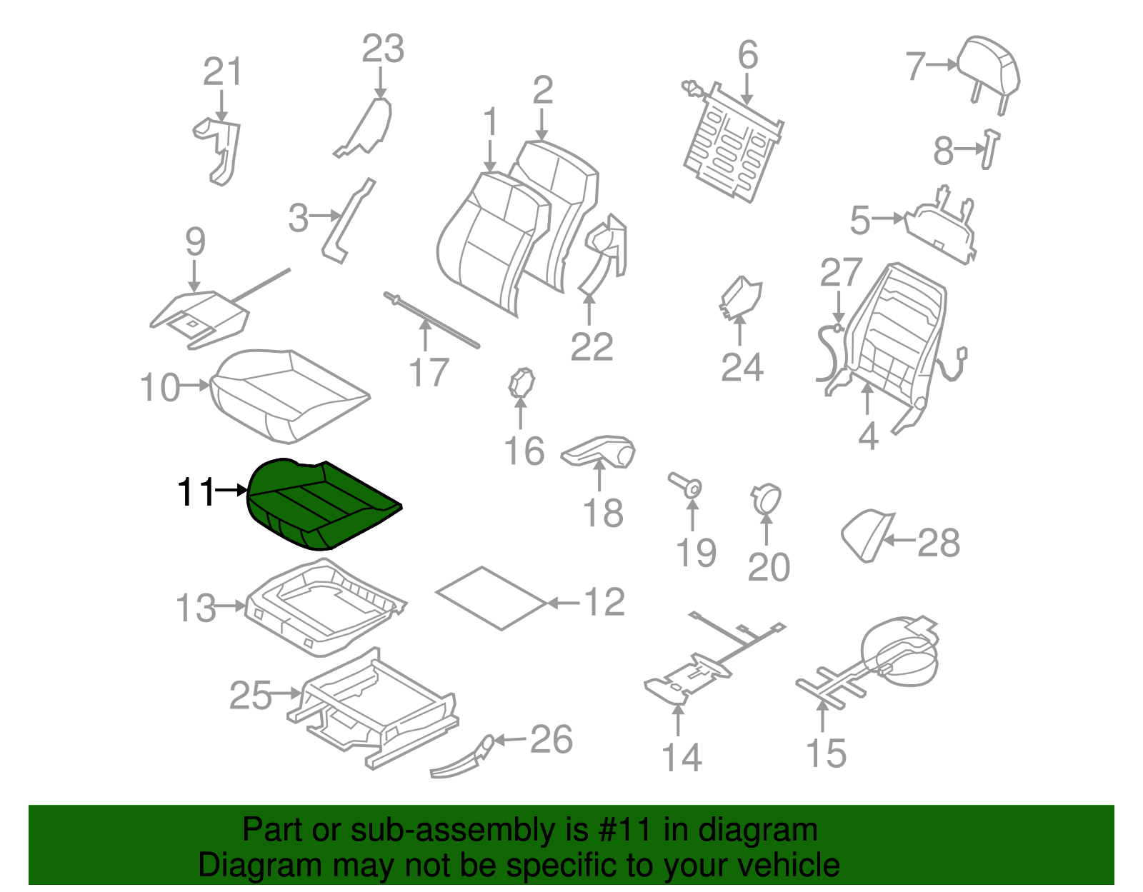 Airbag Front Passenger Presence Module - GM (93192516)